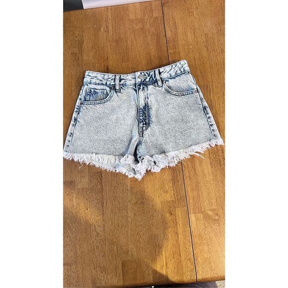 PAC SUN FRAYED JEAN SHORTS WOMENS SIZE 26 - Picture 2 of 8
